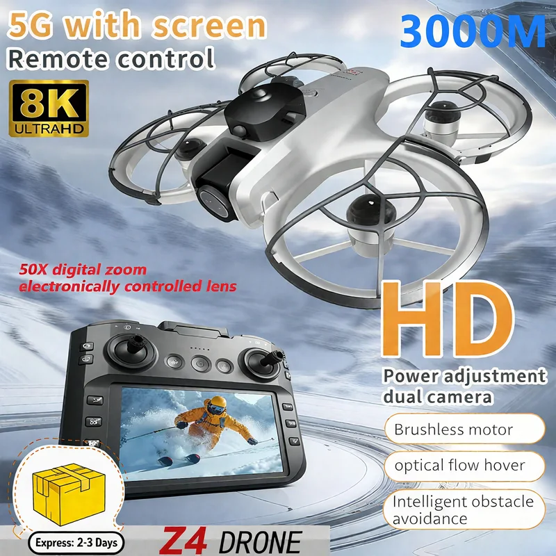 Drone Kit Professional - Nouveau Drone MINI Z4 4K Professionnel