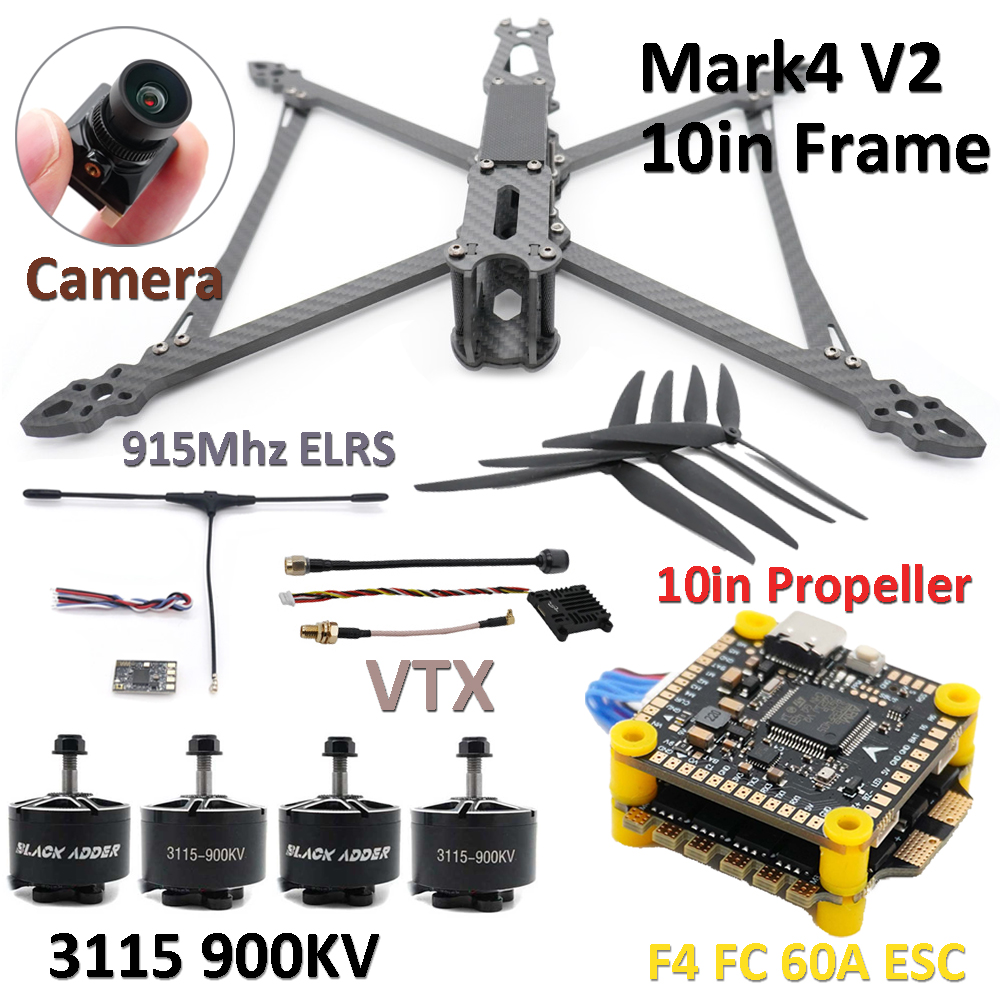Drone Kit Fpv - Mark4 V2 10 pouces cadre Combo